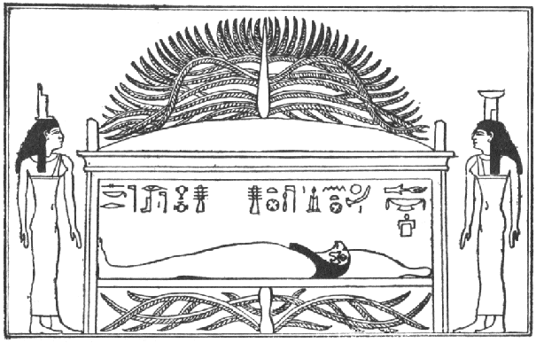 Osiris-Seker entombed inside the trunk of a tree